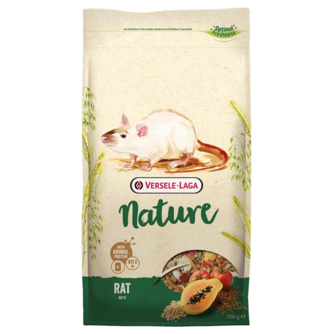 Cream &amp; green bag of Verslele-Laga Rat Food