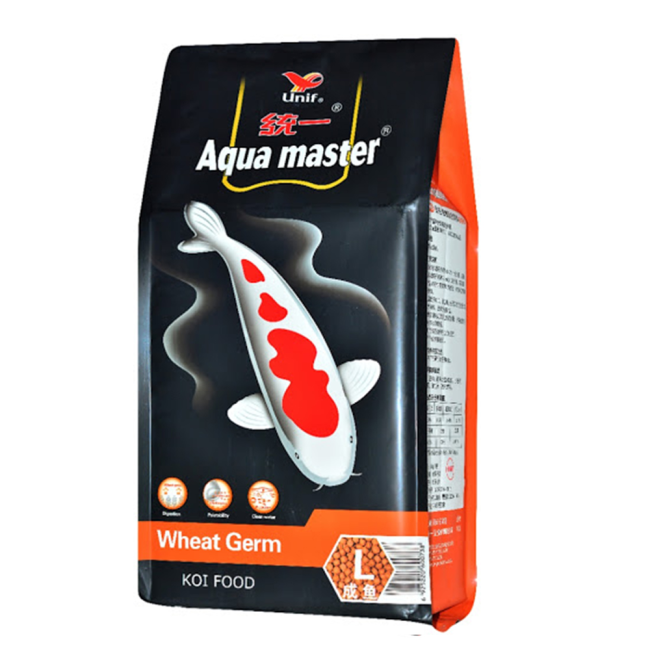Aqua Master Wheat Germ Large Pellets Koi Food Online ePETstore