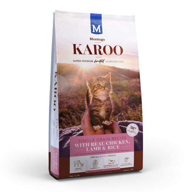 Bag of Karro Kitten food