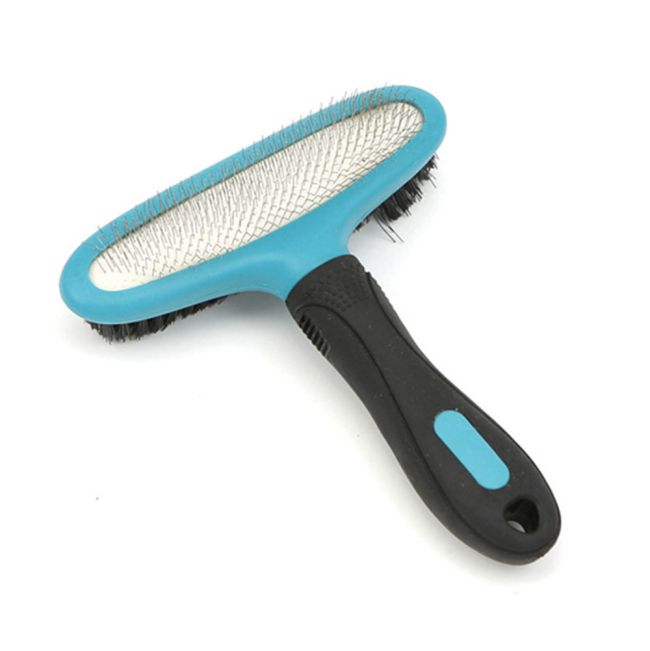 Double sided slicker brush sales