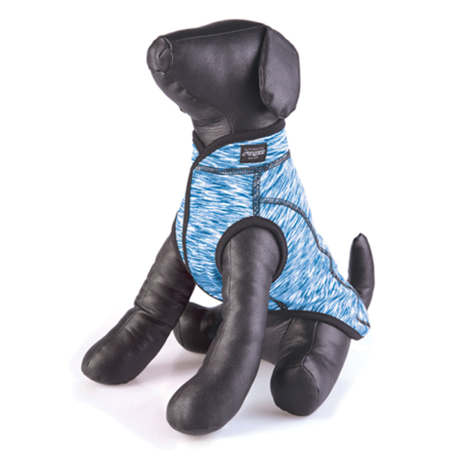 Blue comfyskin dog jacket