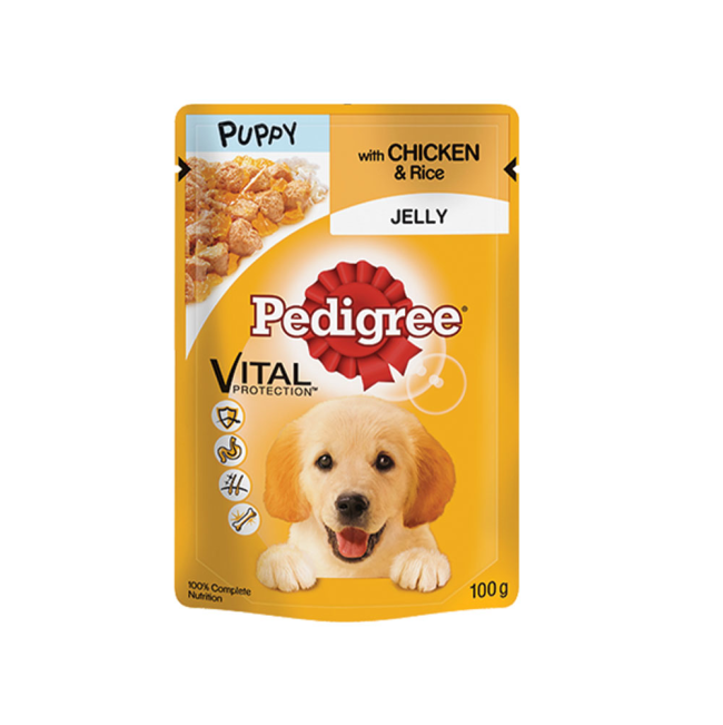 Puppy hotsell food pouches