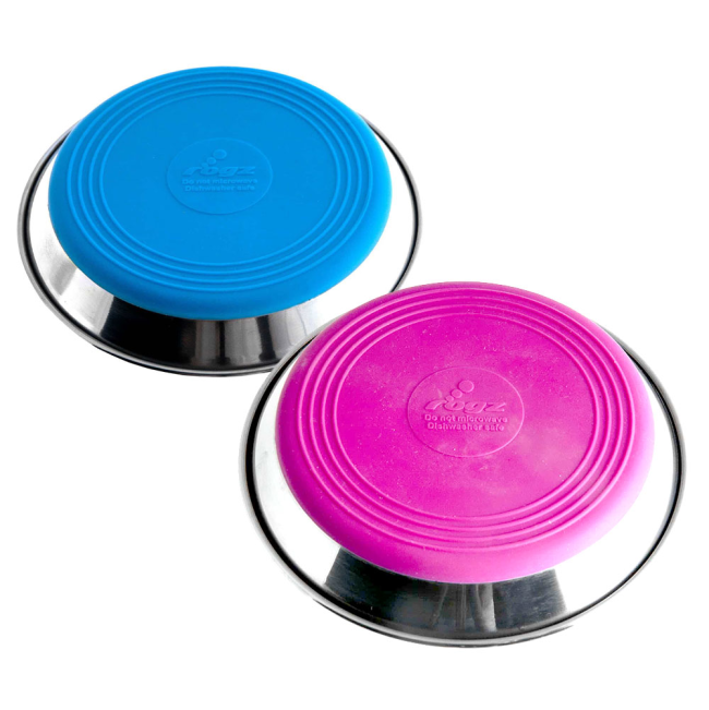 Rogz Stainless Steel Anchovy Cat Bowls