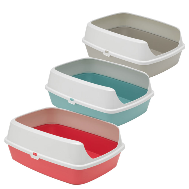Maryloo Cat Litter Tray with Rim