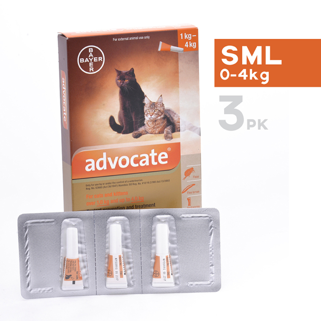 Buy Advocate Mixed Parasite Spot On for Cats Online ePETstore