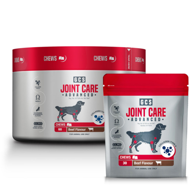 GCS Joint Care Advanced Chew Pouch for Dogs