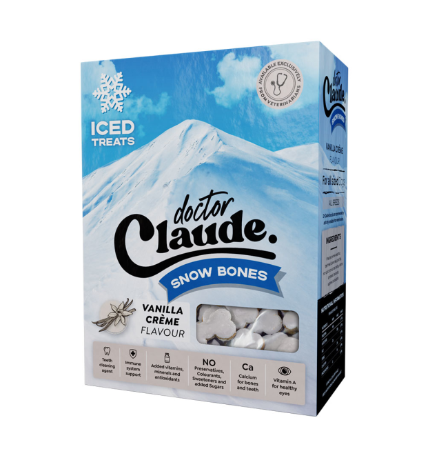Dr Claude Snow Bone Dog Biscuits