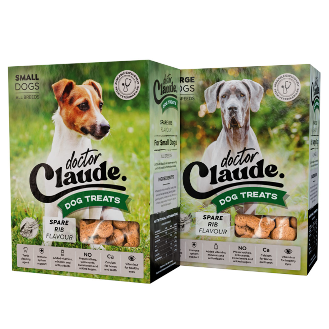 Dr Claude Spare Rib Dog Biscuits