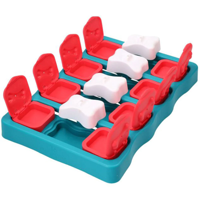 side view of dog brick puzzle toy