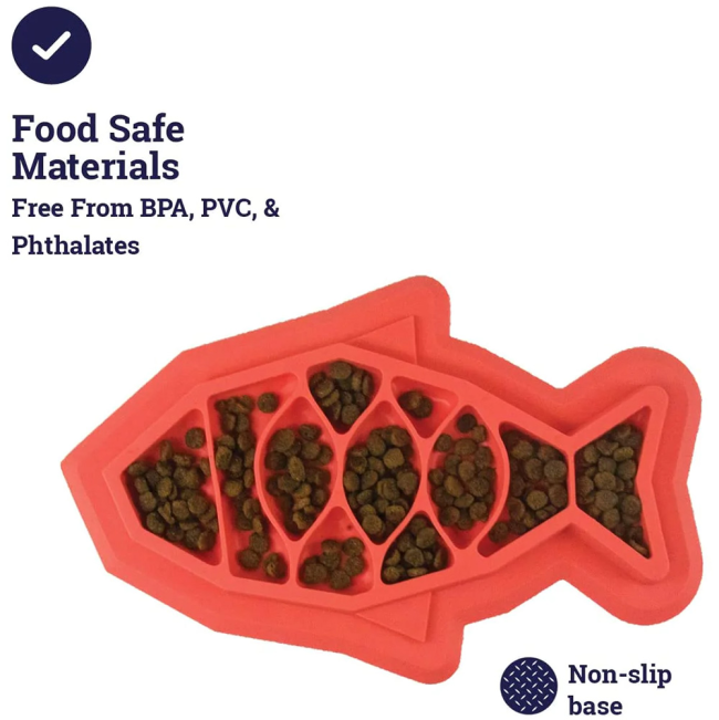Image explaining that the fishy mat is made from food safe materials