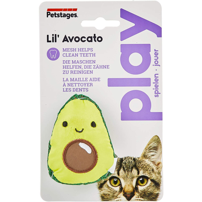 Dental Avo Cat Toy in packaging