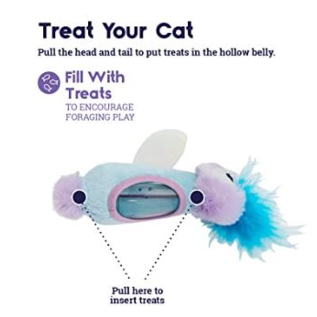 Swat ‘N Treat Fairy Kicker Cat Toy how to use information picture