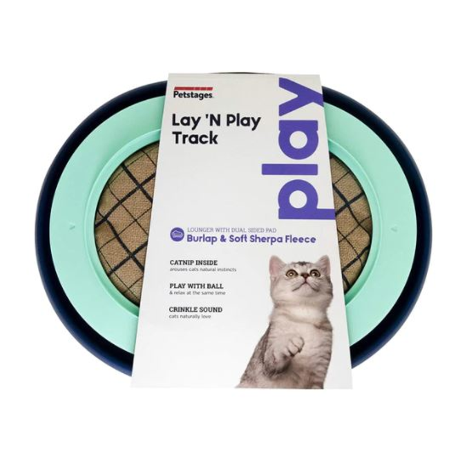 Lay 'n Play Track Cat Toy