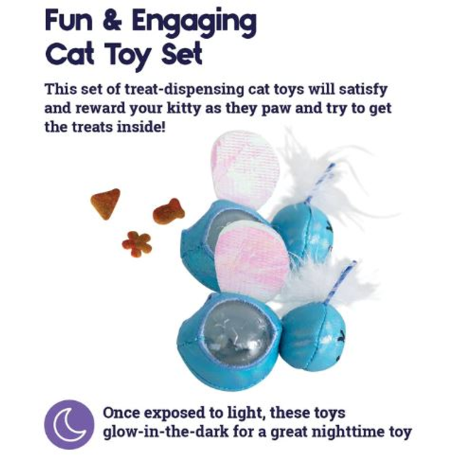 Firefly Treat Stuffer Cat Toy Fun and Engaging toy set
