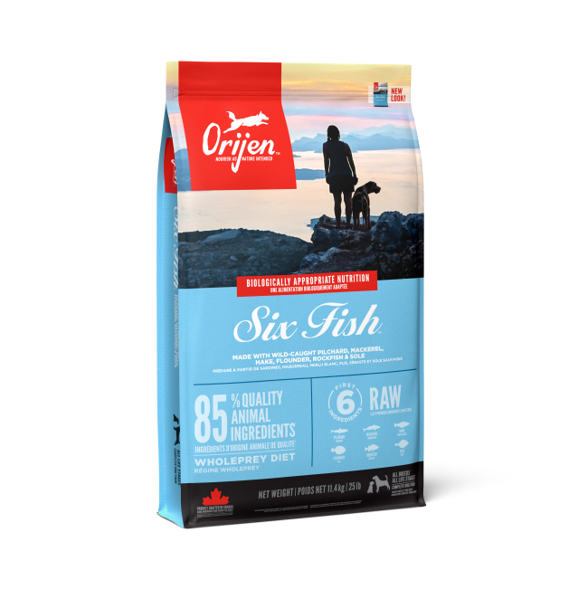 Buy Orijen Six Fish Dog Food Online | ePETstore