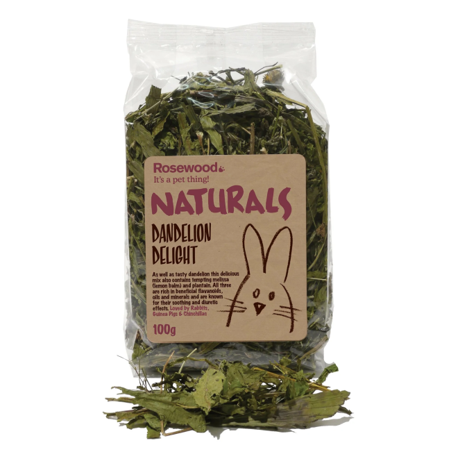 Naturals Dandelion Delight Small Pet Treat