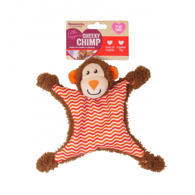 Little Nippers Cheeky Chimp Dog Toy