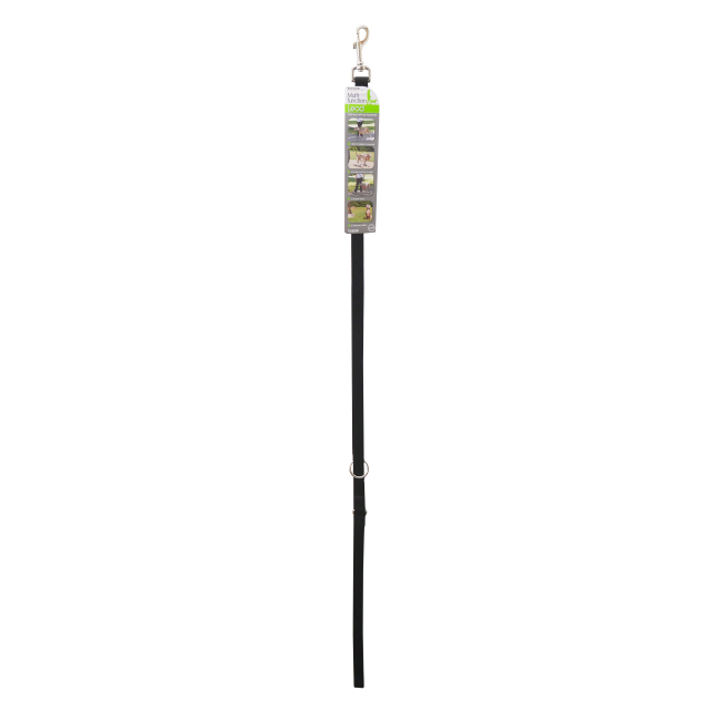 Rosewood Multi-Functional Nylon Dog Lead at full length