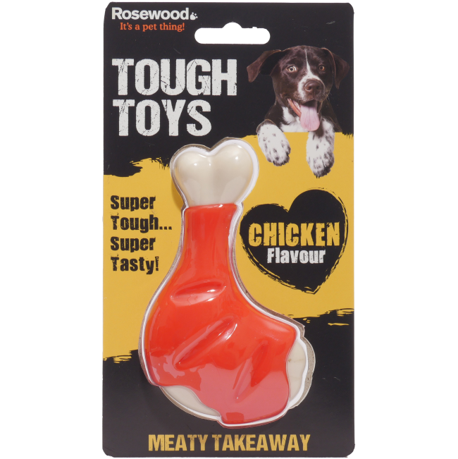 Rosewood Meaty Chicken Takeaway Leg in black and yellow packaging
