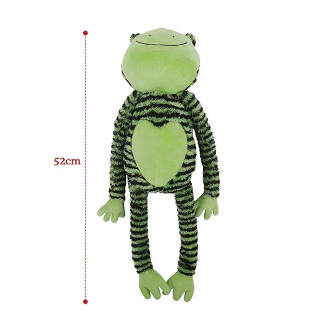 Rosewood Froggie Long Legs light and dark green frog size chart