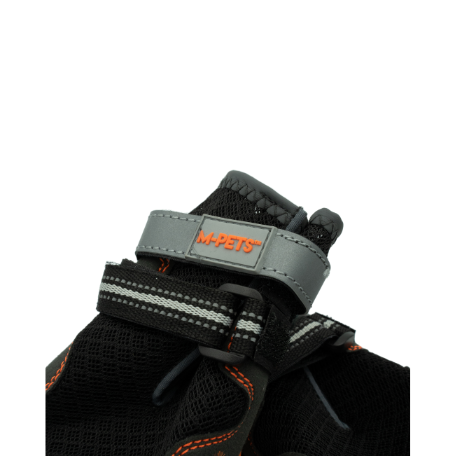 Hiking Dog Shoes close up of Velcro strips