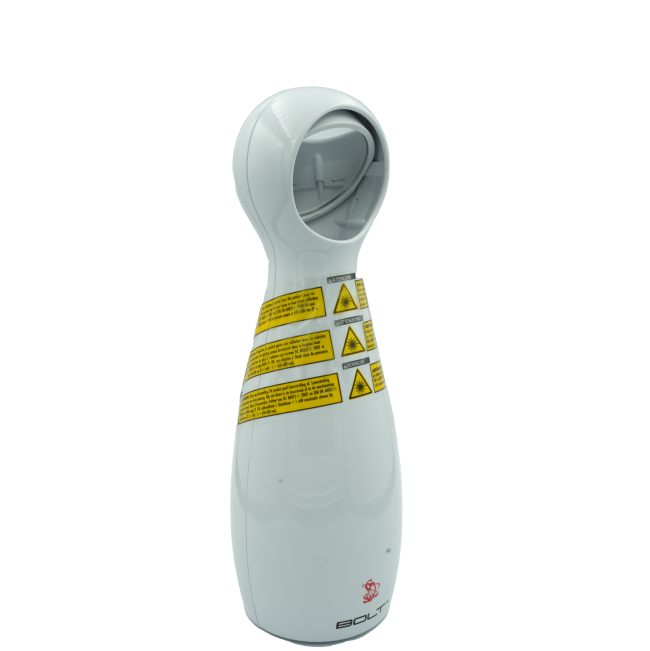 FroliCat Bolt Cat Laser Toy side view of electronic toy