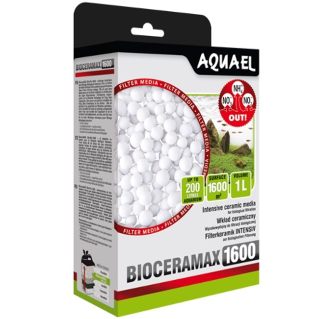 Aquael BioCeraMAX Pro 1600 in carton packaging