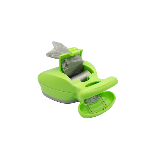 Easy Pick Up Pooper Scooper view from behind with clip