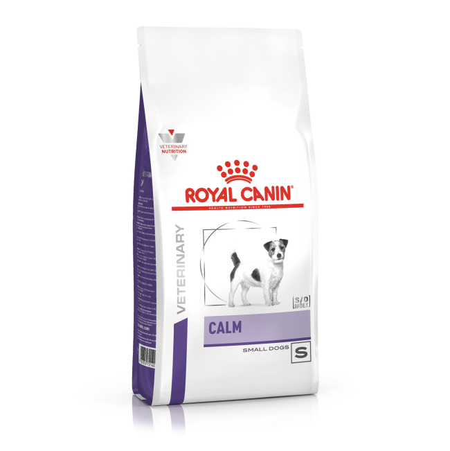 Royal Canin Calm Small Adult Dry Dog Food to help with stress related issues