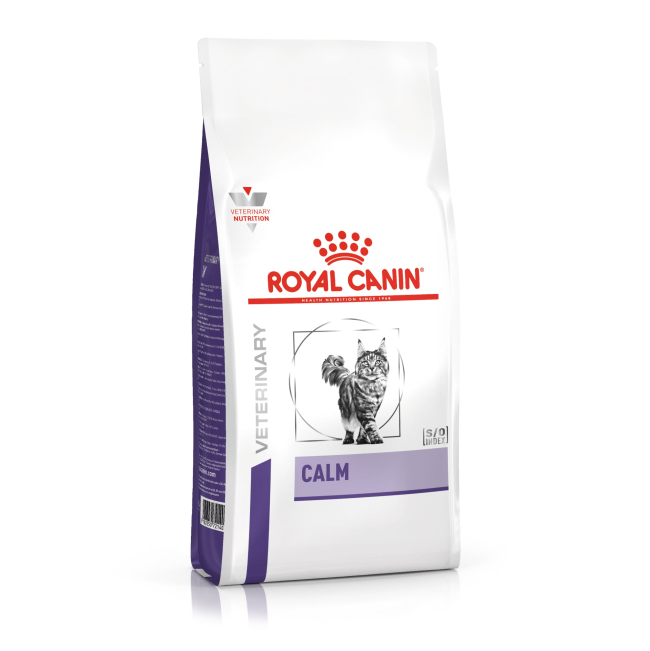 Royal canin veterinary diet shop calm formula dry cat food