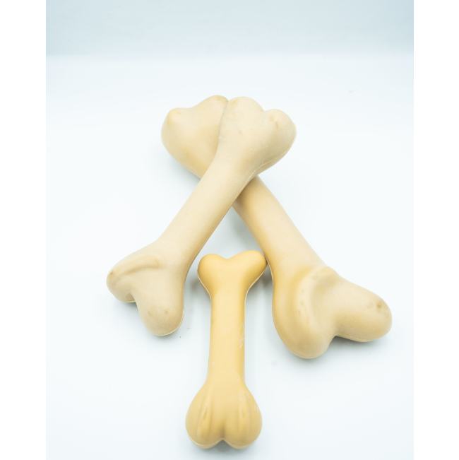 Greenbo Natural Rubber Bone 3 sizes, small, medium and large