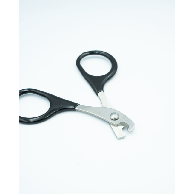 Cat Nail Clipper opened showing metal sharp edge