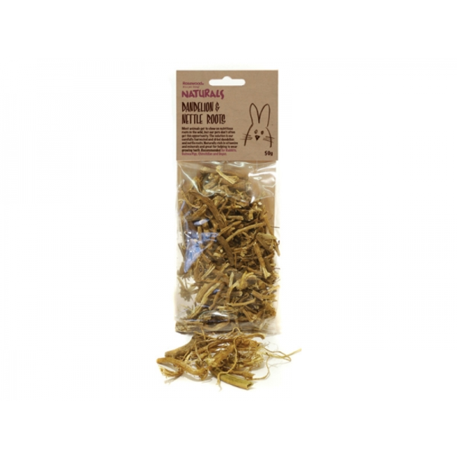 Dandelion & Nettle Roots For Small Pets dried roots