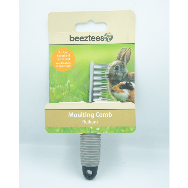 Moulting Comb for Small Pets in carton packaging