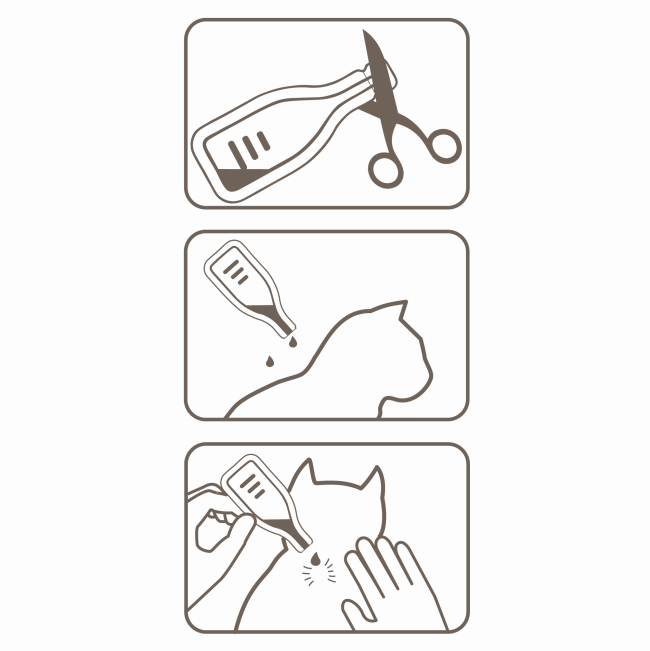 Fiprotec Spot On Tick & Flea Treatment for Cats how to apply on your cat