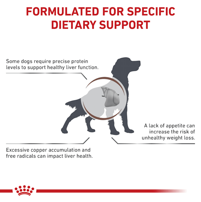 Royal Canin Hepatic Adult Dog Food formulated dietary support