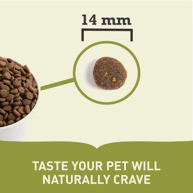 Acana Wild Prairie Dog Food size of pellets