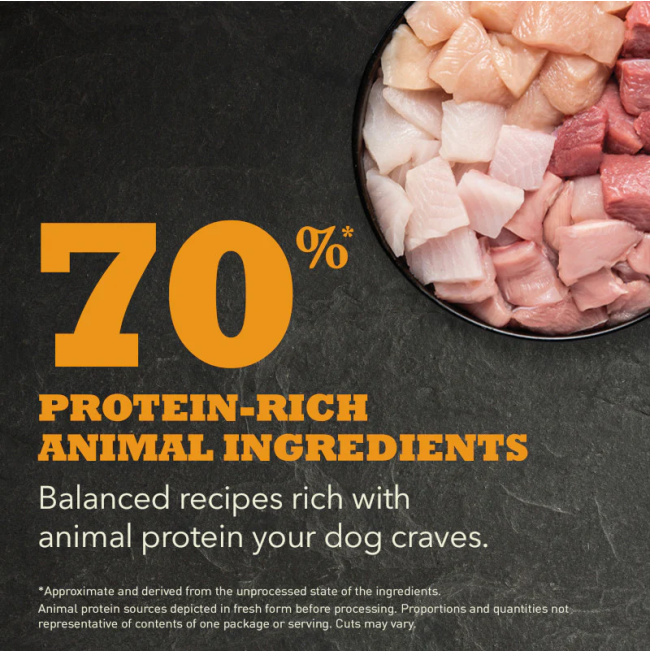 Acana Wild Prairie Dog Food rich in protein
