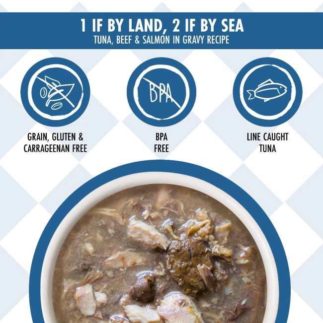 Weruva 1 If By Land 2 If By Sea Wet Cat Food