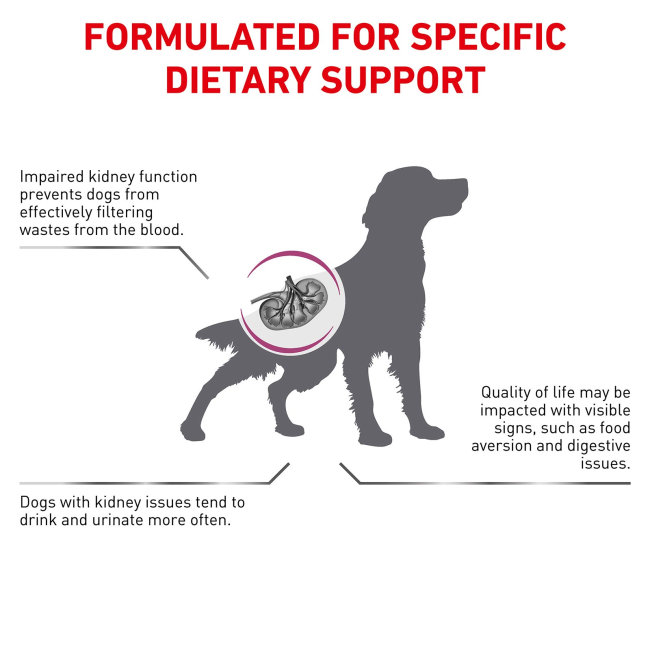 Royal Canin Renal Adult Wet Dog Food formulated dietary support