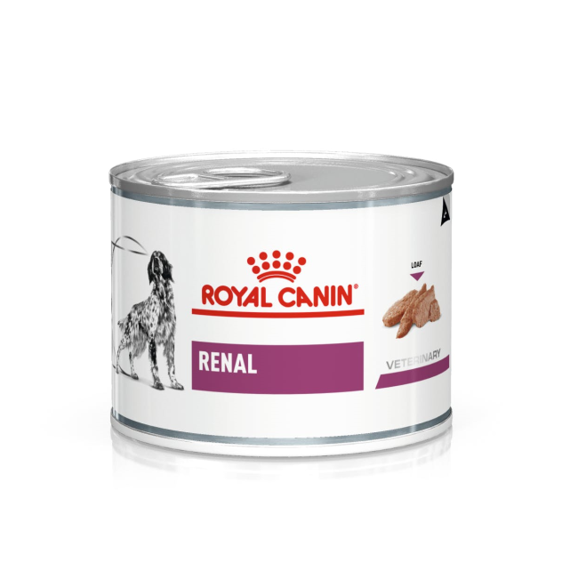 Royal canin renal support wet deals dog food