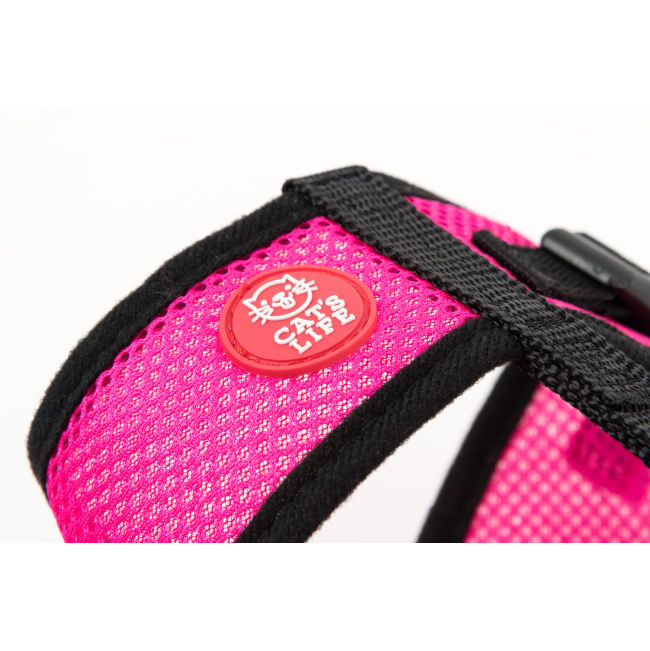 Cat’s Life Cat Harness & Lead close up of the pink harness