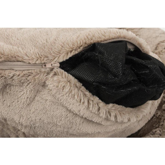 Calming Cuddler Pet Bed removable cover with intact inner