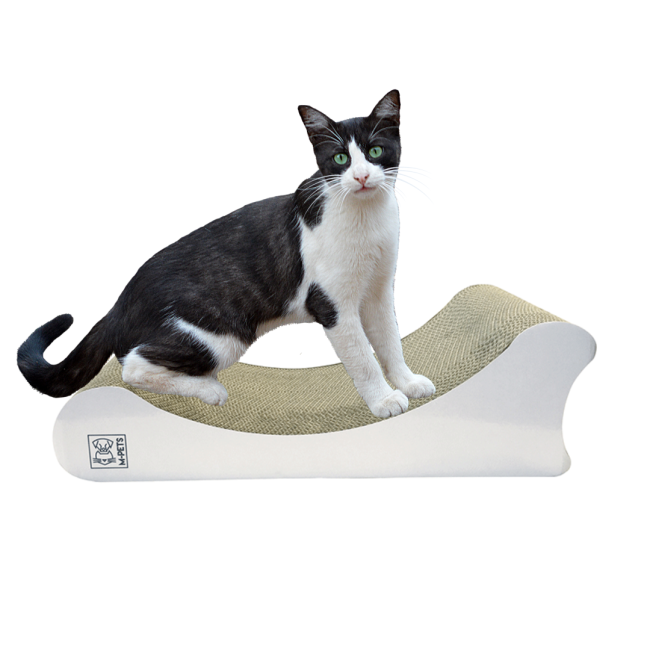 Wichita Cat Scratcher with black and white cat