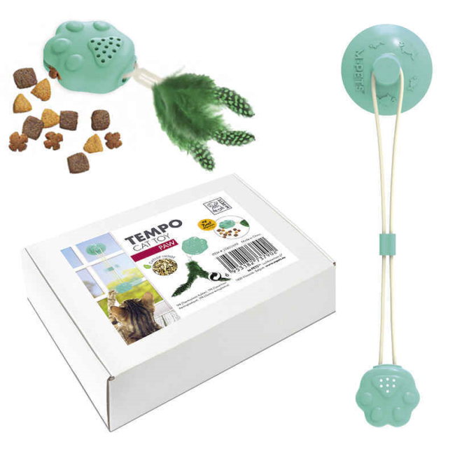 Suction Cup Cat Toy contents in box