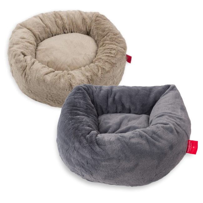 Calming Cuddler Pet Bed Sand colour