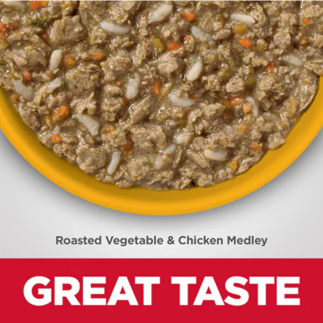 Hill's Adult Wet Cat Food - Chicken & Rice Medley actual food