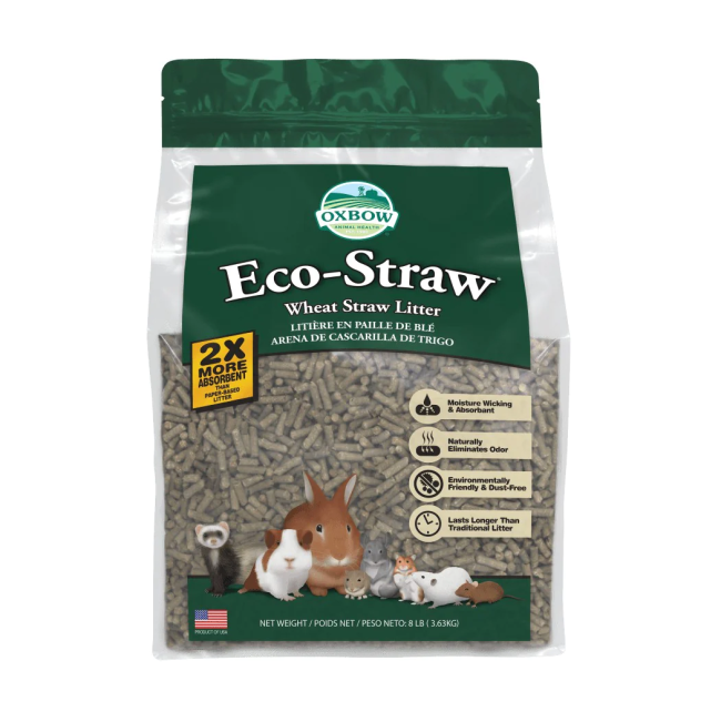 Eco-Straw Litter For Small Pets