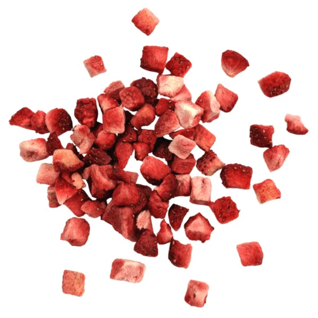 Simple Rewards Freeze-Dried Treats For Small Pets strawberry pieces