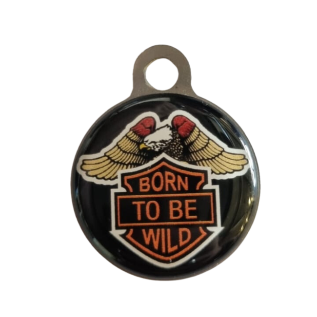 Instant Pet Tags - Born To Be Wild
